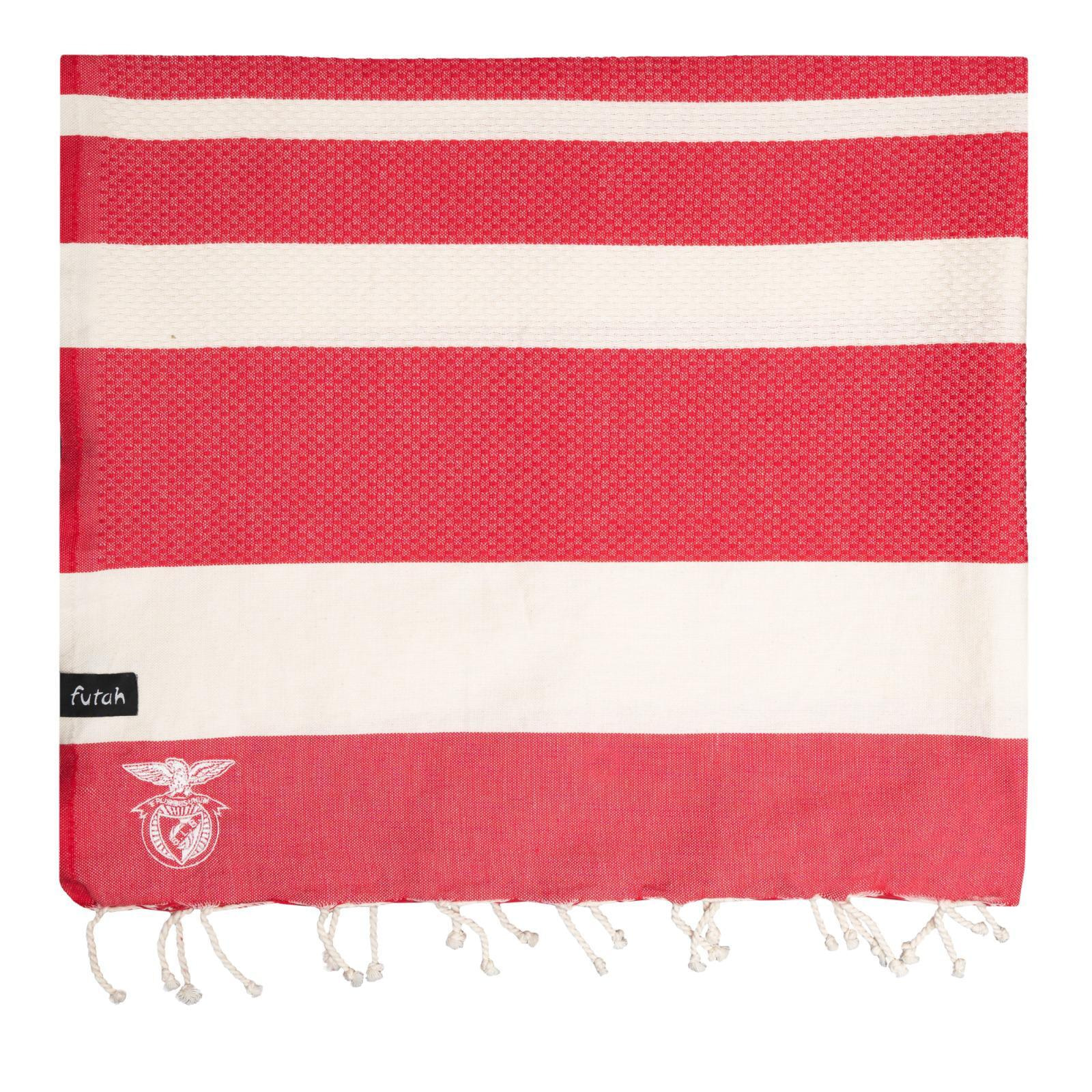 Futah Sport Lisboa e Benfica Red Stripes Towel